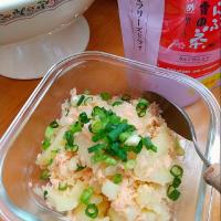 お弁当🍱にも副菜にも🙌🏻
梅風味の和風ポテサラ